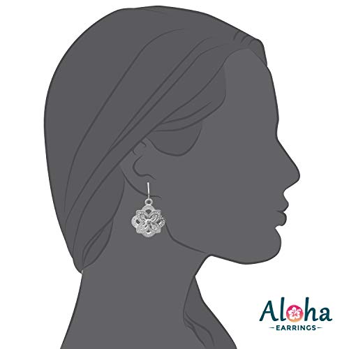Silver Hearts Clip On Earrings For Women, They Look Pierced, Don't Pinch & Won't Fall Off, Hypoallergenic & Lightweight