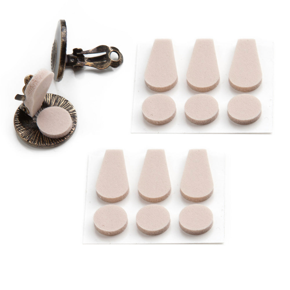 Clip On Earring Adhesive Go Between Pads