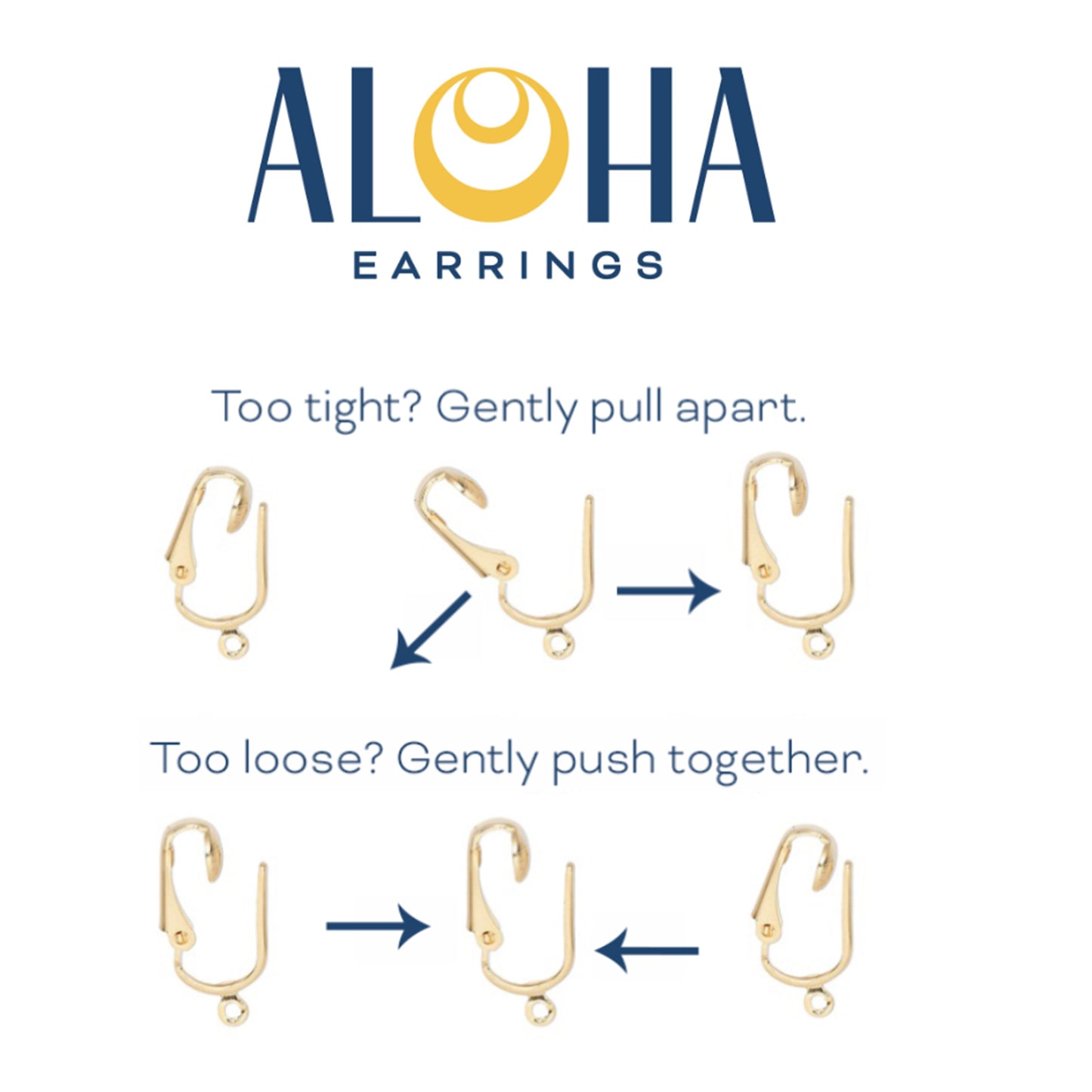 Gold Hot Dog Clip On Dangling Earrings